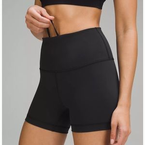 Lululemon Wunder Train biker shorts